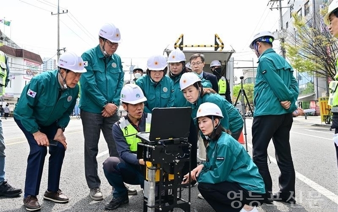 서울시의회 도시안전건설위, “지반침하 예방 GPR 공동조사 현장 점검 시행”