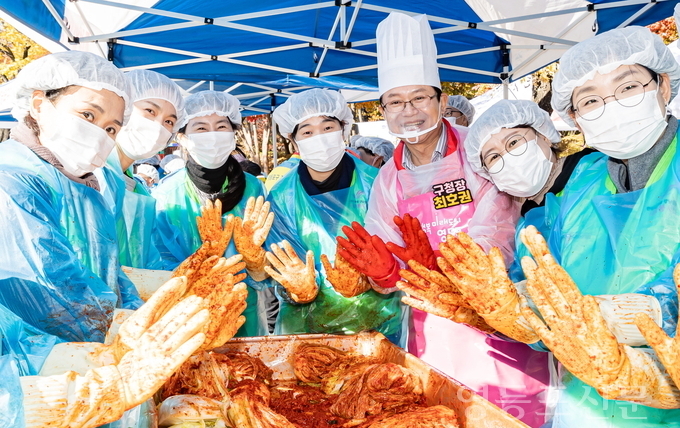 최호권 영등포구청장, 김장한마당 축제 참석