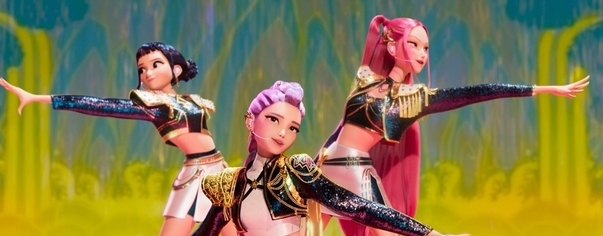 <strong>넷플릭스 애니메이션 영화 '케이팝 데몬 헌터스' 속 한 장면 /사진=연합뉴스</strong>