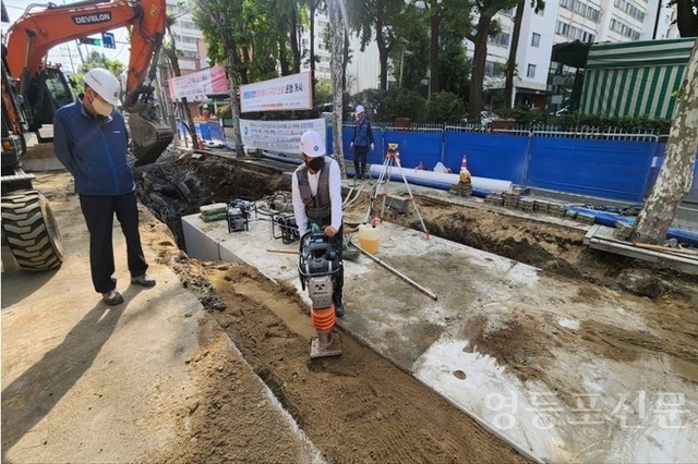 영등포구, ‘하수관로 구조개선공사 ’본격 추진